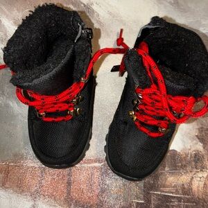 Nautica Kids Black and Red Boots toddler 7